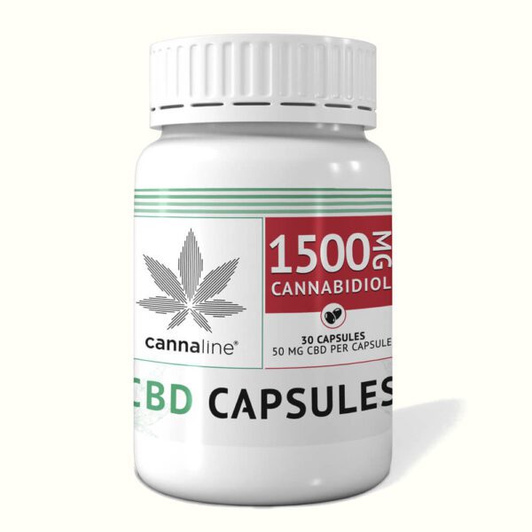 Cannaline CBD Capsules 1500mg (30 pcs)