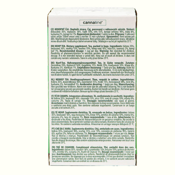 Cannaline CBD Hemp Tea Detox 30g 2