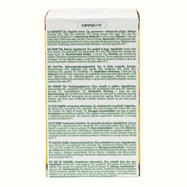 Cannaline CBD Hemp Tea Relax 30g 2
