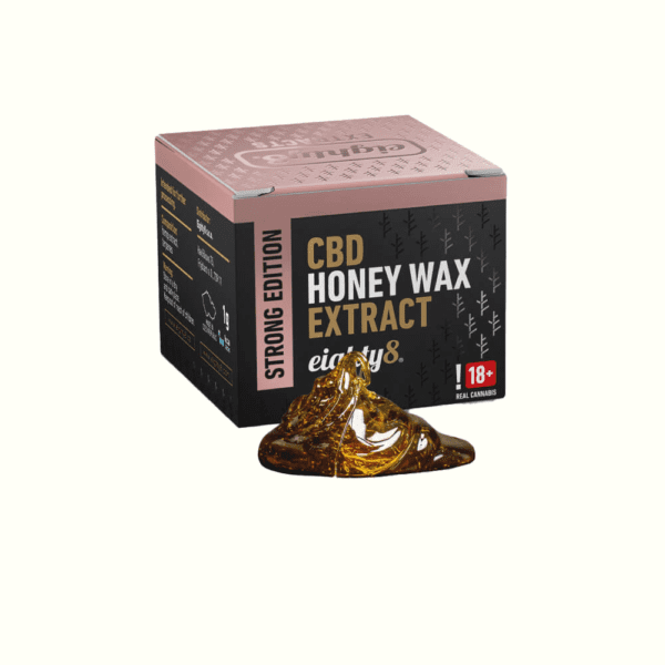 Eighty8 CBD Extract Honey Wax 49.26% CBD 1g