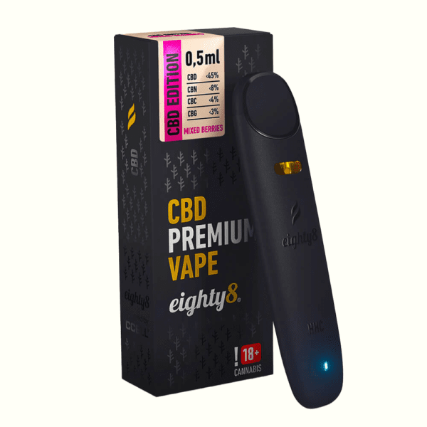 Eighty8 Mixed Berries 45% CBD Vape