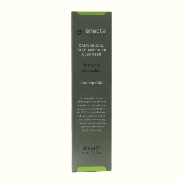 Enecta 200mg CBD Face and Neck Cleanser 3
