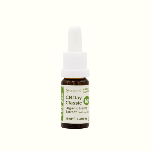Alternative view of Enecta CBDay Classic 10% Balanced CBD Oil (10ml)