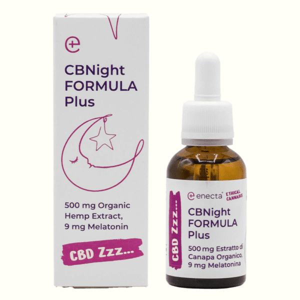 Enecta CBNight Formula 250mg CBN + 250mg CBD + 9mg Melatonin (30ml)
