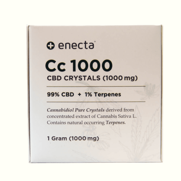 Alternative view of Enecta CC1000 1000mg CBD Crystals (1g)
