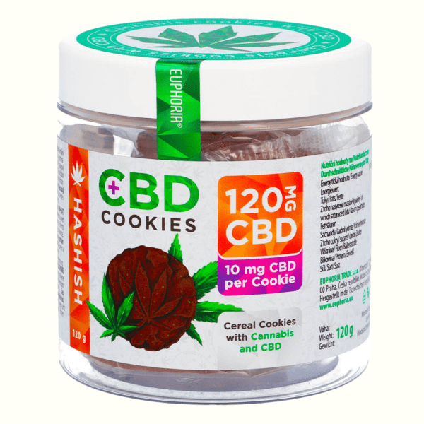 Euphoria Cannabis Cookies Hashish 120mg CBD