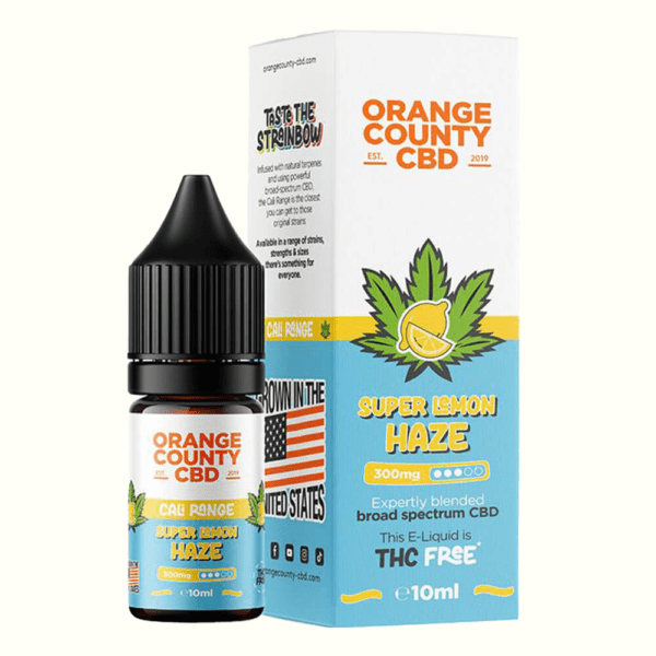 Orange County CBD Cali E-liquid Super Lemon Haze