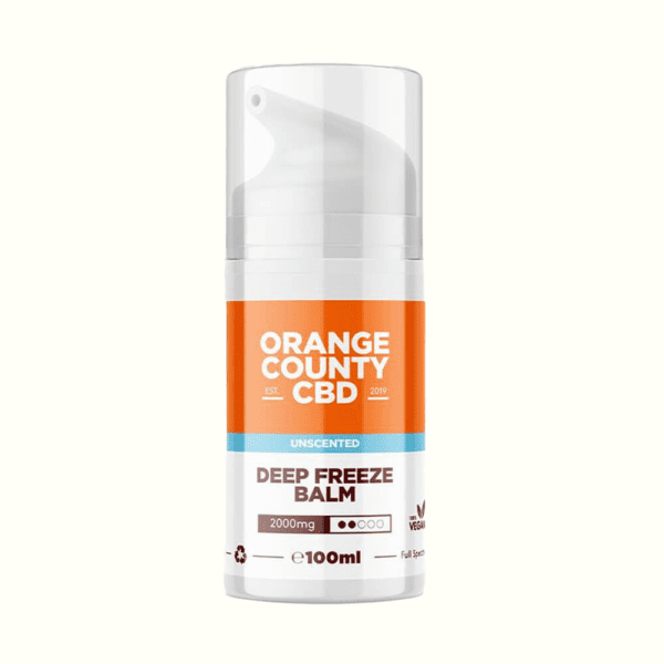 Alternative view of Orange County CBD Deep Freeze Muscle Balm
