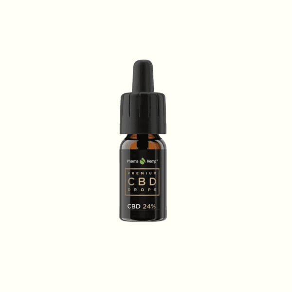 Alternative view of Pharma Hemp Premium CBD Drops 24% (10ml)