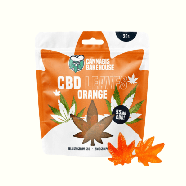 Cannabis Bakehouse CBD Gummy Leaves 55mg CBD