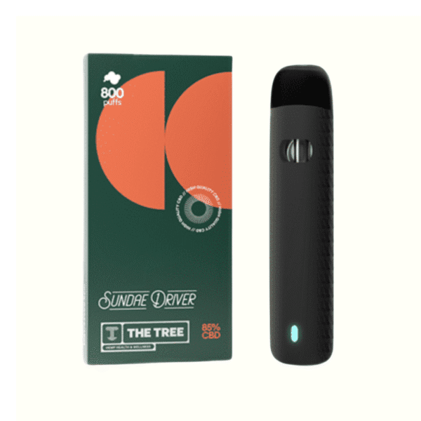 The Tree Jednorazový CBD Vape Pen Sundae Driver 425mg CBD – 800 potiahnutí (0,5 ml)