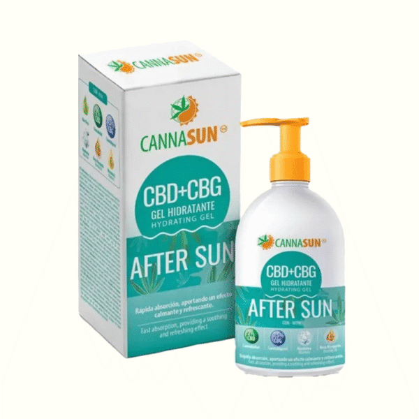 Plant of Life Cannasun napozás utáni gél 2% CBD-vel + 0.5% CBG-vel (250ml)