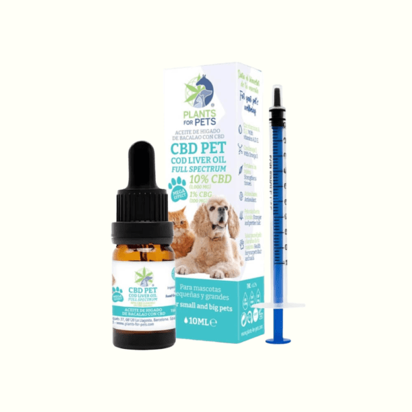 Alternative view of Plants for Pets CBD Cod Liver Oil Full Spectrum 10ml